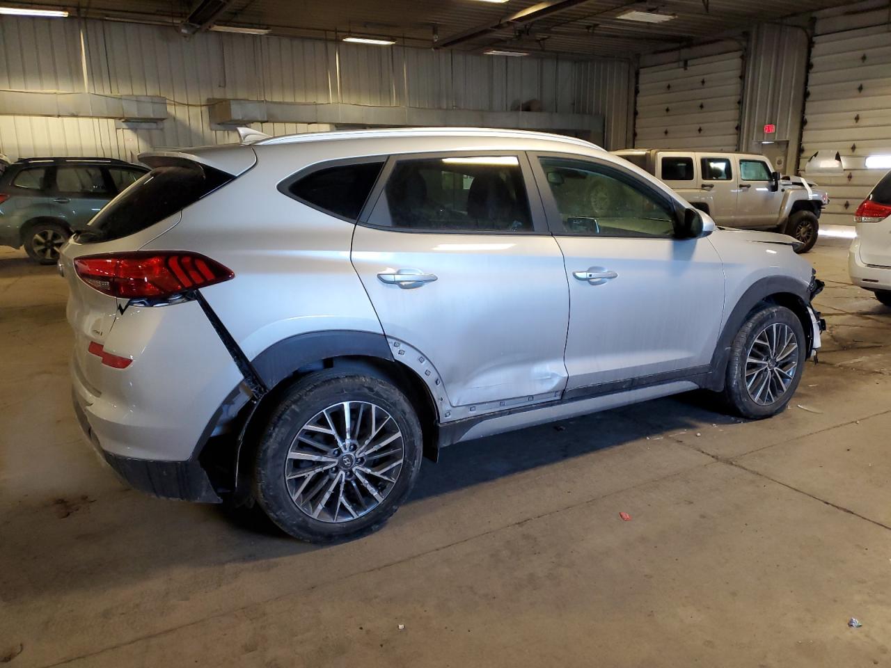 2020 Hyundai Tucson VIN KM8J3CAL1LU140847 Copart auction photo, all over damage thumbnail 3