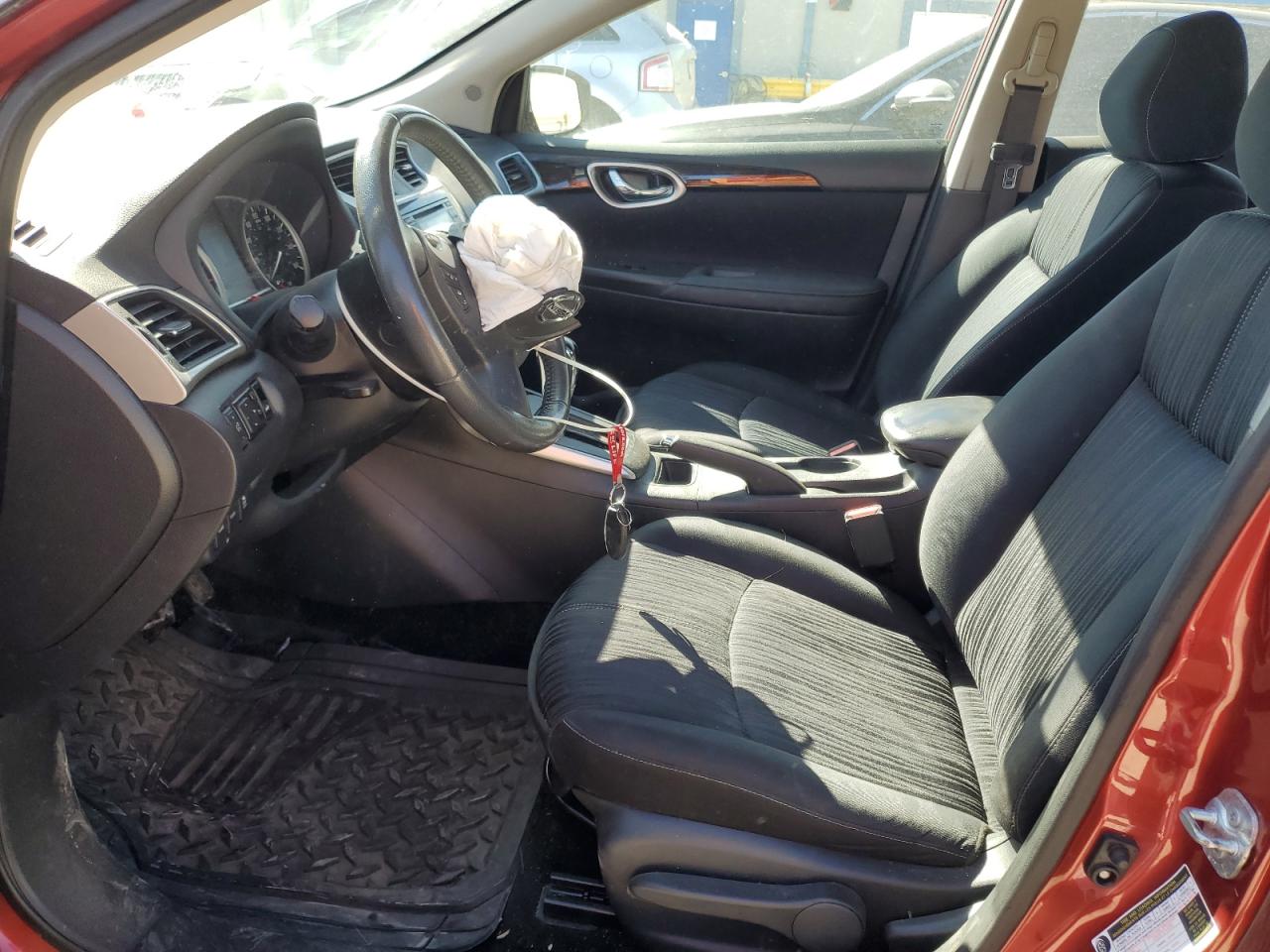 2017 Nissan Sentra VIN 3N1AB7AP7HY223739 Copart auction photo, undercarriage / front end damage thumbnail 7