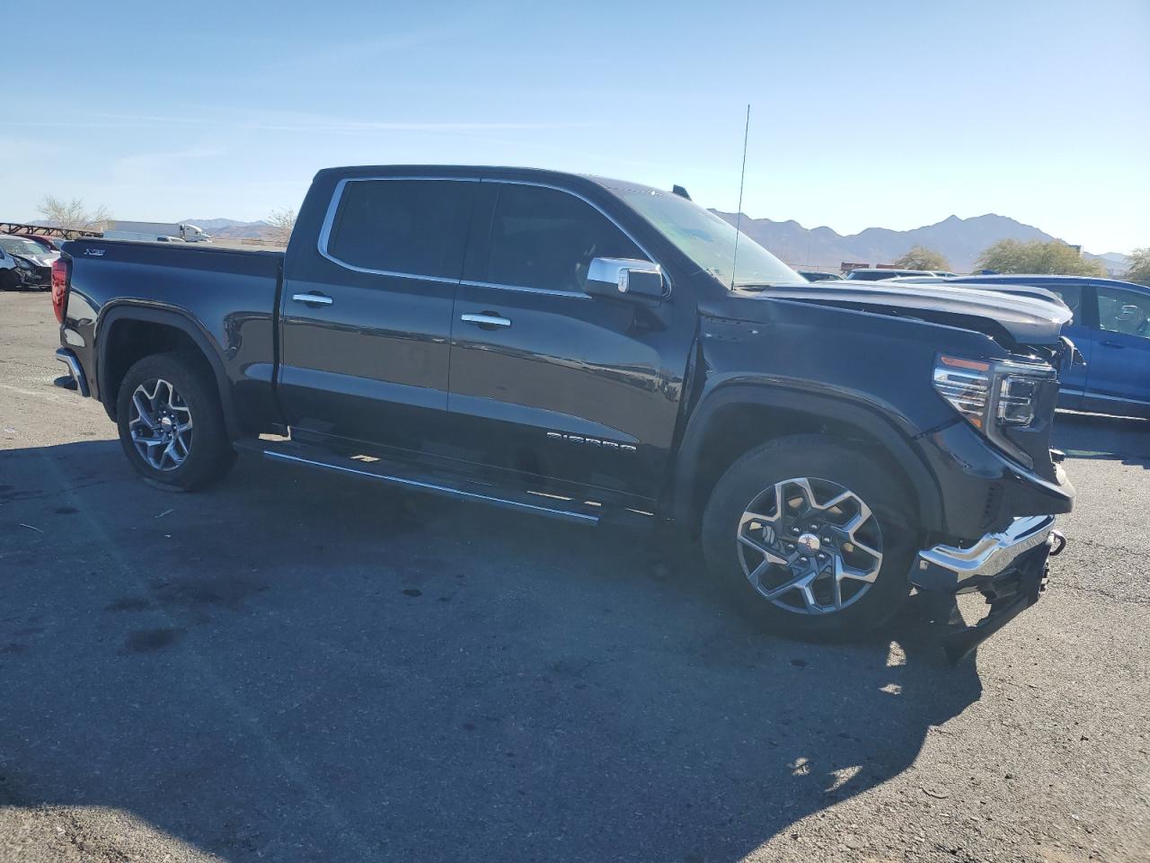 2023 GMC Sierra VIN 3GTUUDEL4PG294363 Copart auction photo, front end damage thumbnail 4