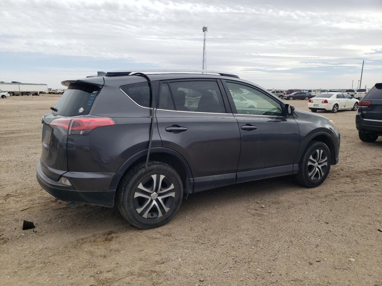 2017 Toyota RAV 4 VIN JTMZFREV4HJ109338 Copart auction photo, all over damage thumbnail 3