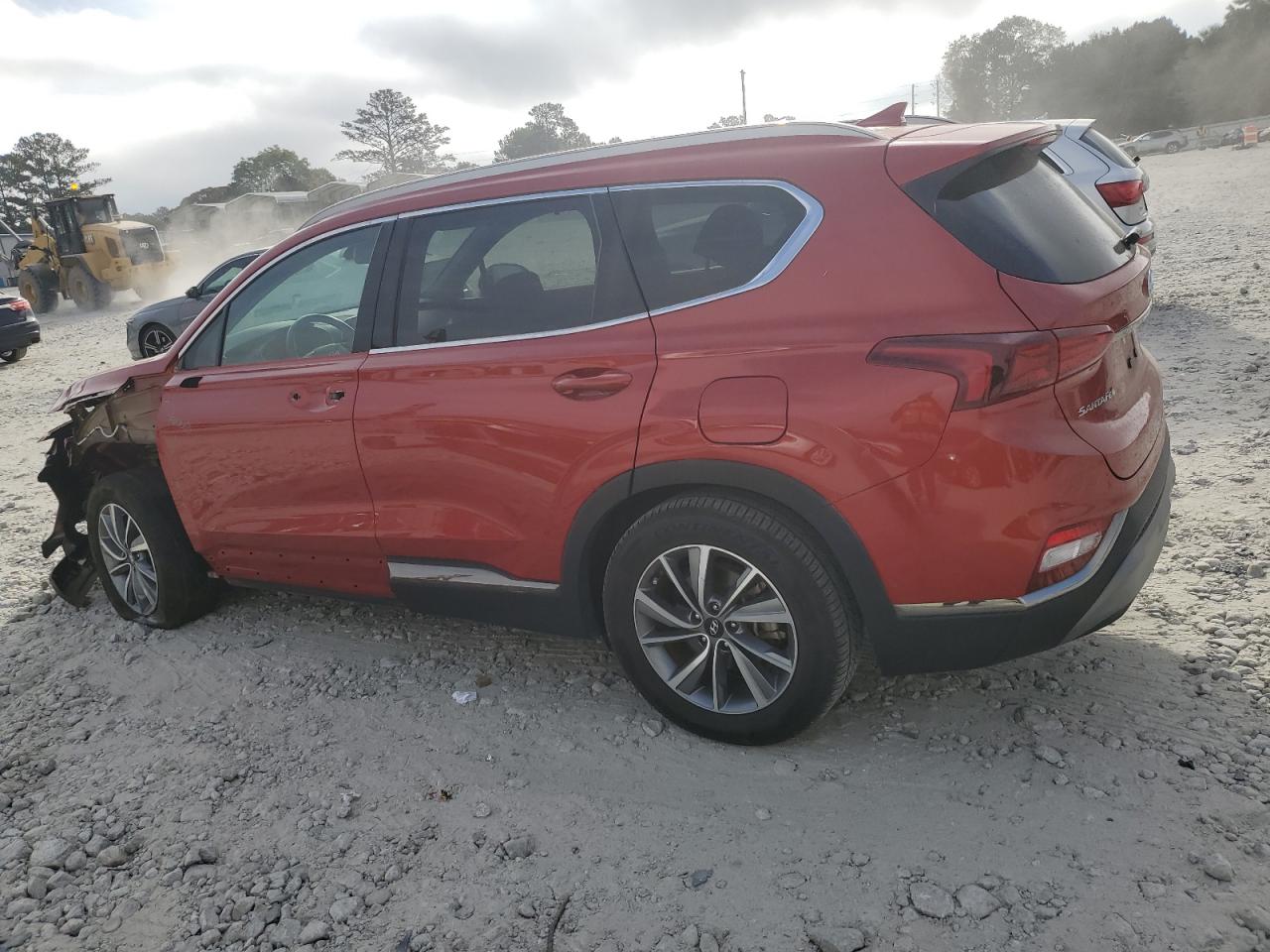 2019 Hyundai Santa Fe VIN 5NMS33AD8KH059089 Copart auction photo, front end damage thumbnail 2