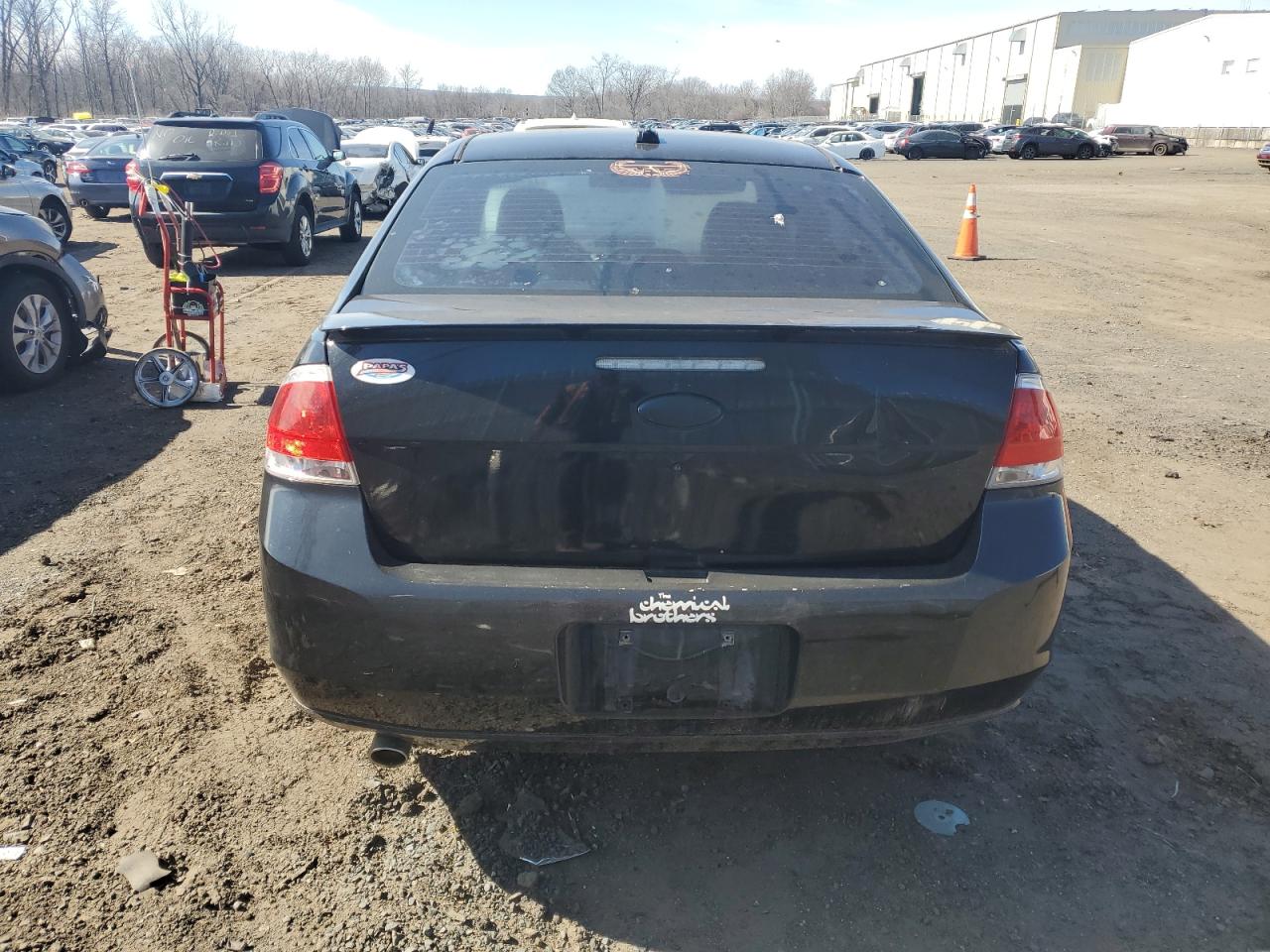 2009 Ford Focus VIN 1FAHP36N99W227805 Copart auction photo, all over damage thumbnail 6