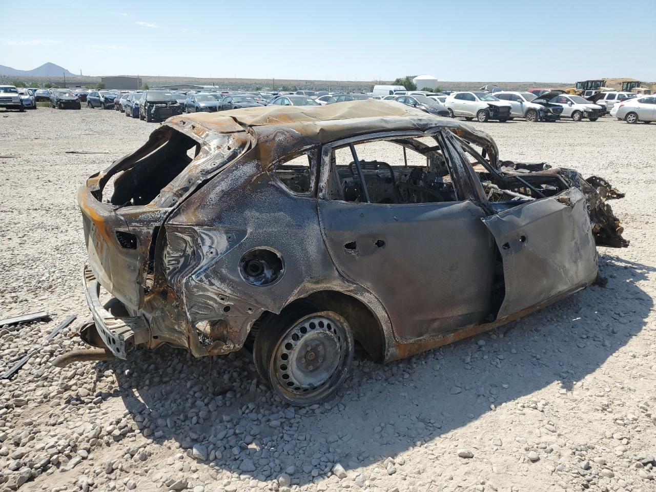 2020 Subaru Impreza VIN 4S3GTAB61L3728748 Copart auction photo, burn damage thumbnail 3