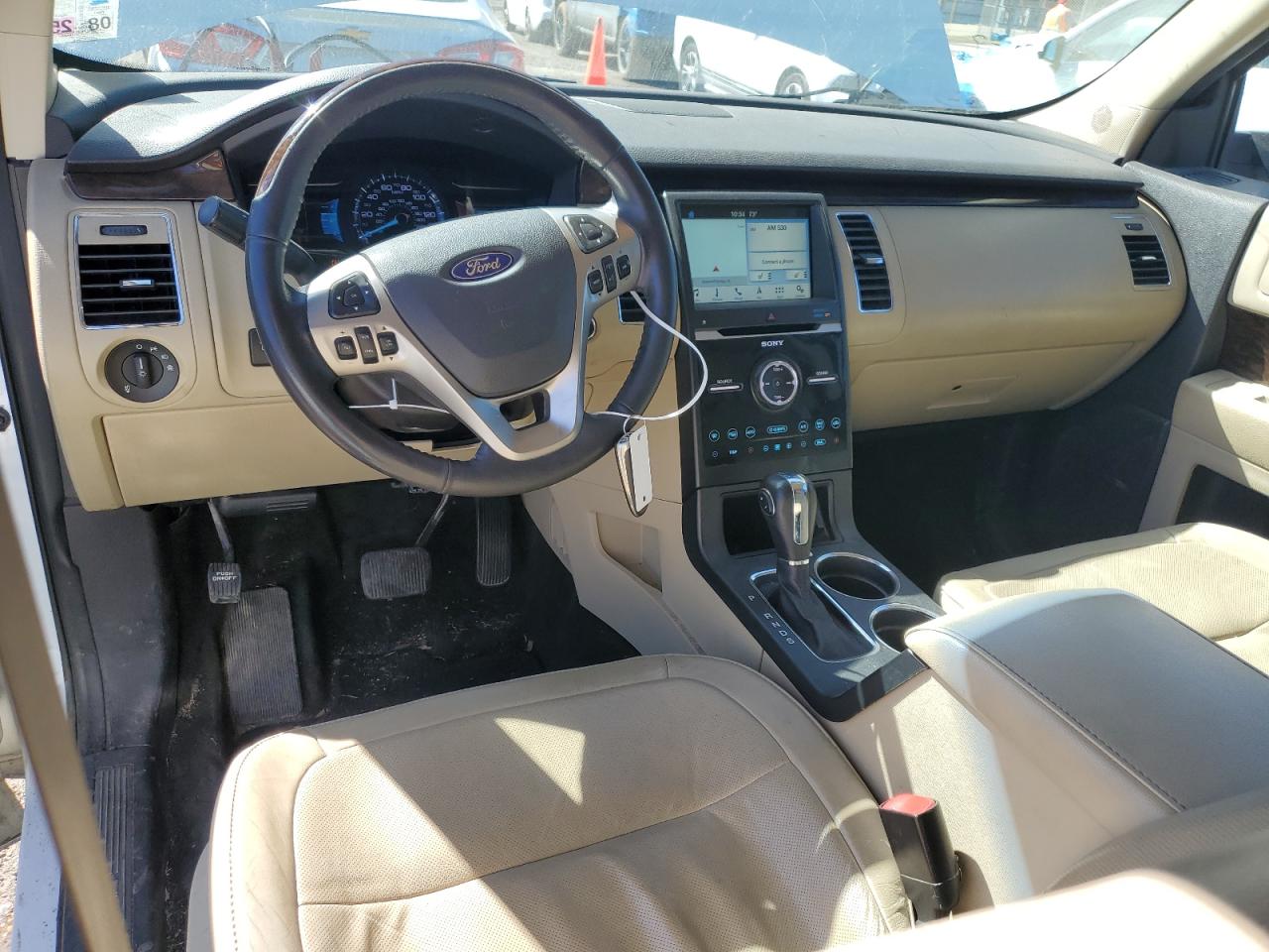 2019 Ford Flex VIN 2FMGK5D8XKBA03703 Copart auction photo, rear end damage thumbnail 8