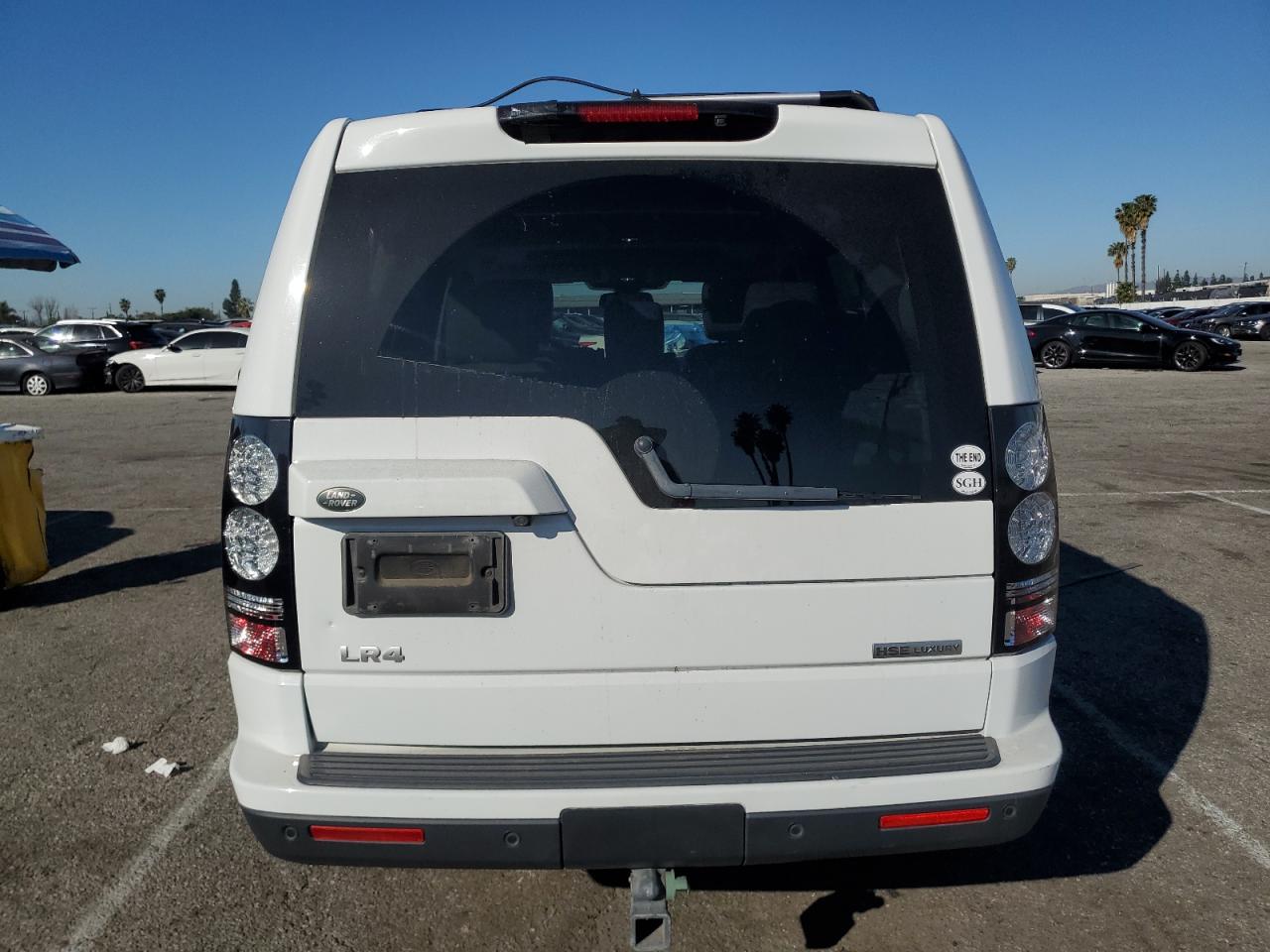 2016 Land Rover LR4 VIN SALAK2V61GA795340 Copart auction photo, top/roof / minor dent/scratches damage thumbnail 6