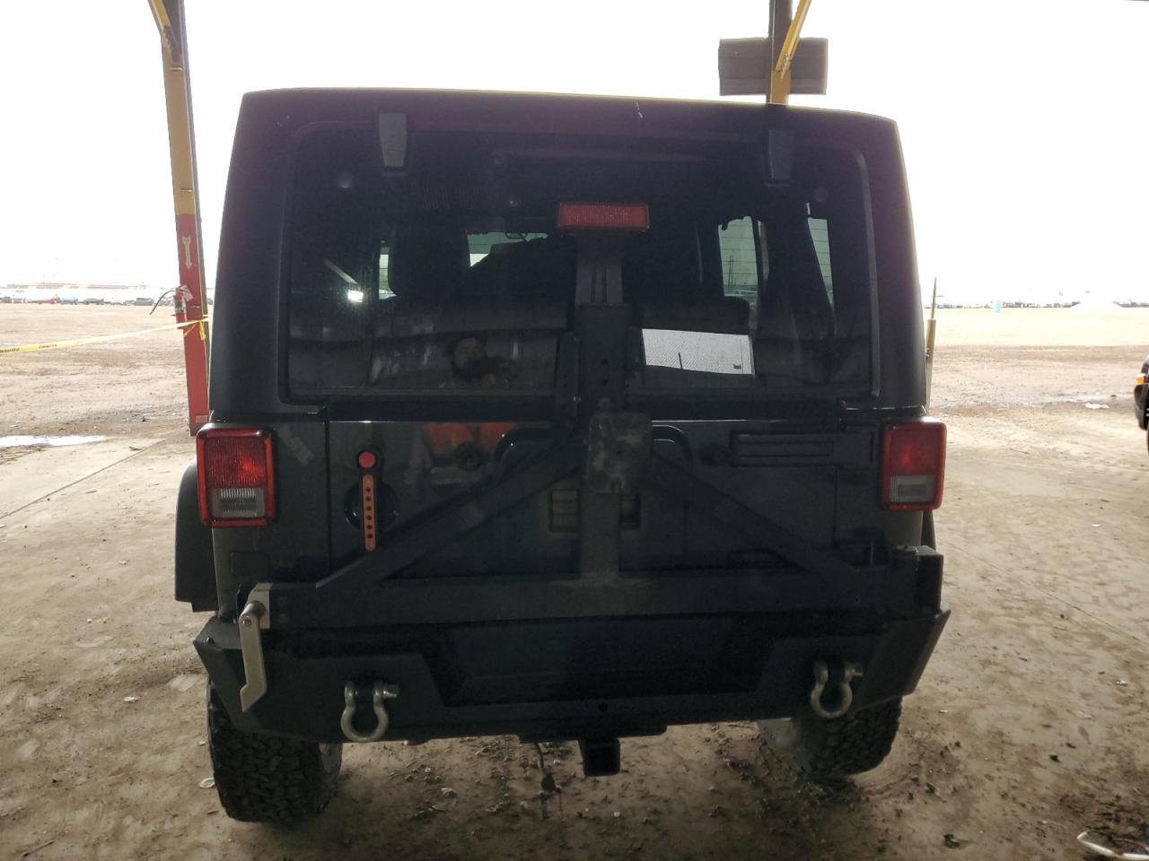 2016 Jeep Wrangler VIN 1C4BJWFG7GL200881 Copart auction photo, front end / mechanical damage thumbnail 6