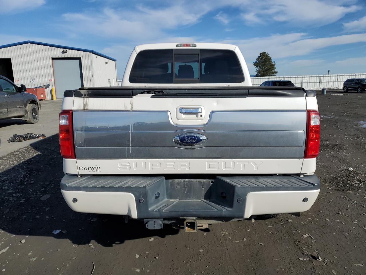 2015 Ford F350 VIN 1FT8W3BTXFEB84160 Copart auction photo, burn damage thumbnail 6