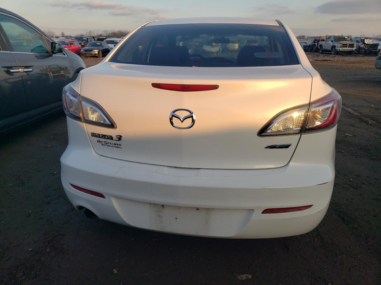 2012 Mazda 3 VIN JM1BL1V79C1605306 Copart auction photo, water/flood / front end damage thumbnail 6
