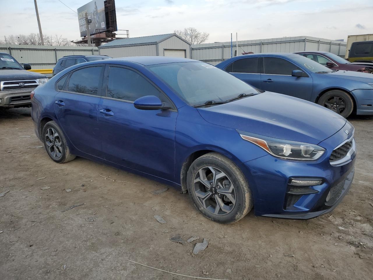2019 KIA Forte VIN 3KPF24AD2KE040247 Copart auction photo, rear end damage thumbnail 4