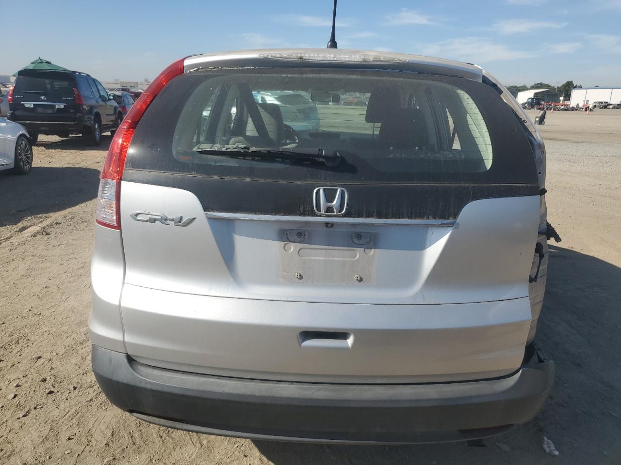 2014 Honda CR-V VIN 2HKRM3H38EH522820 Copart auction photo, all over damage thumbnail 6