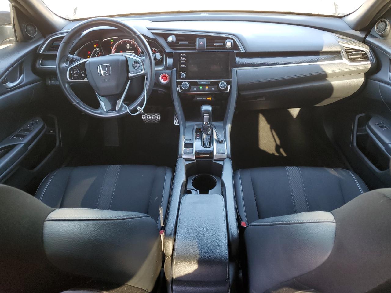 2019 Honda Civic VIN 19XFC2F85KE203938 Copart auction photo, front end / rear end damage thumbnail 8
