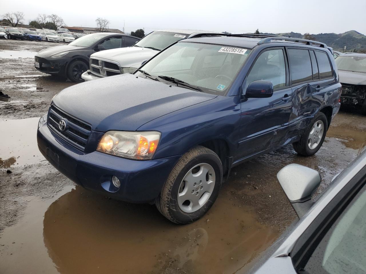 2007 Toyota Highlander VIN JTEEP21A470213379