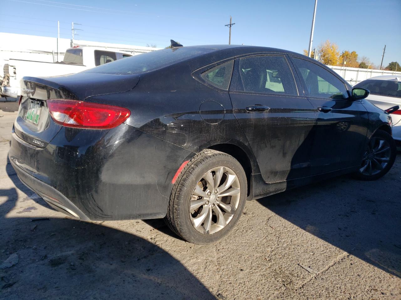 2015 Chrysler 200 VIN 1C3CCCBBXFN558278 Copart auction photo, front end / undercarriage damage thumbnail 3