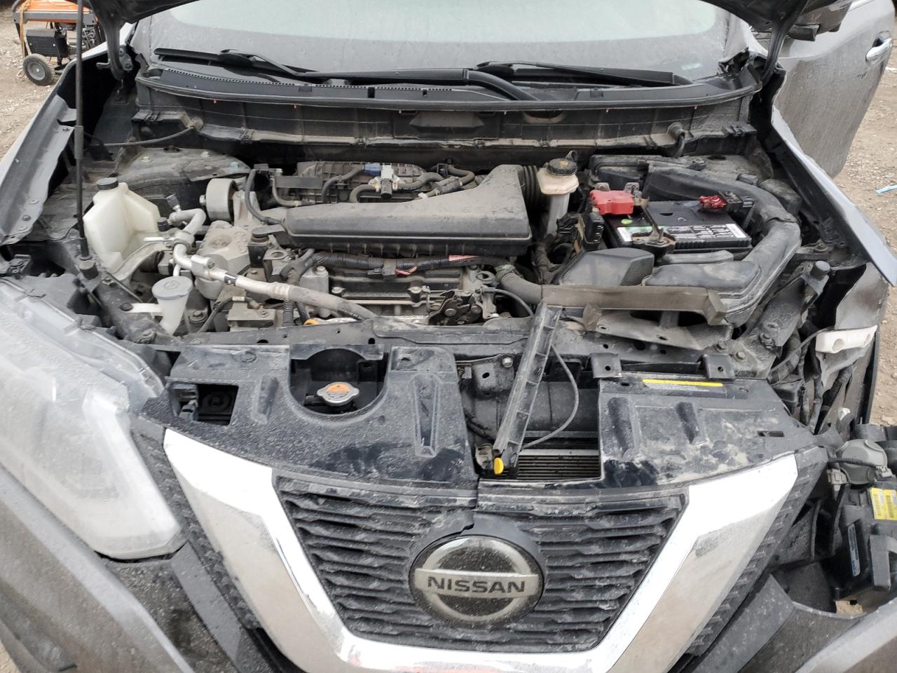 2018 Nissan Rogue VIN 5N1AT2MV8JC791029 Copart auction photo, front end / undercarriage damage thumbnail 12