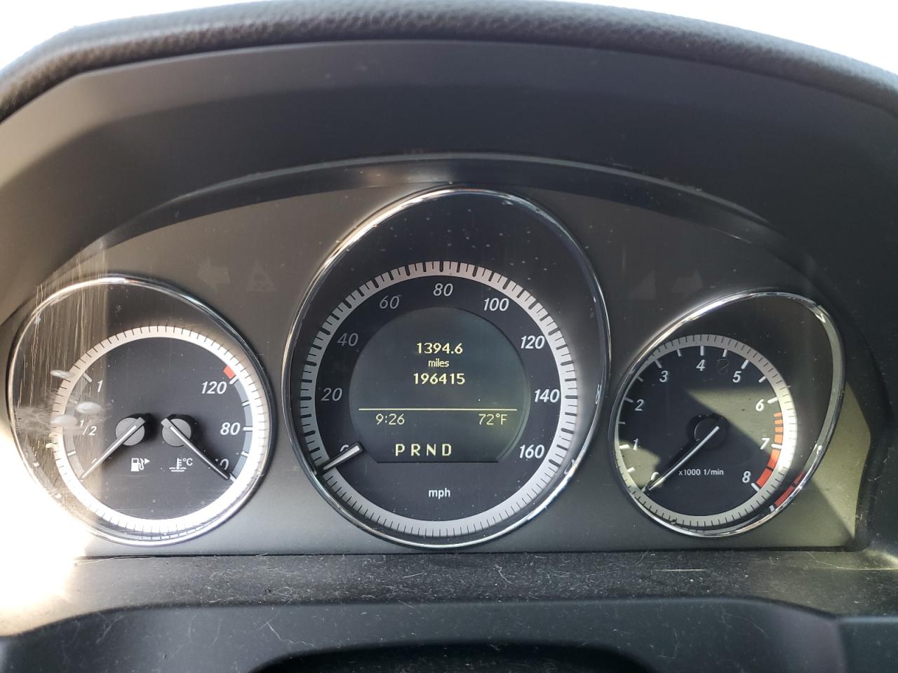 2011 Mercedes-Benz C-klasse VIN WDDGF5EB9BA415762 Copart auction photo, front end / rear end damage thumbnail 9