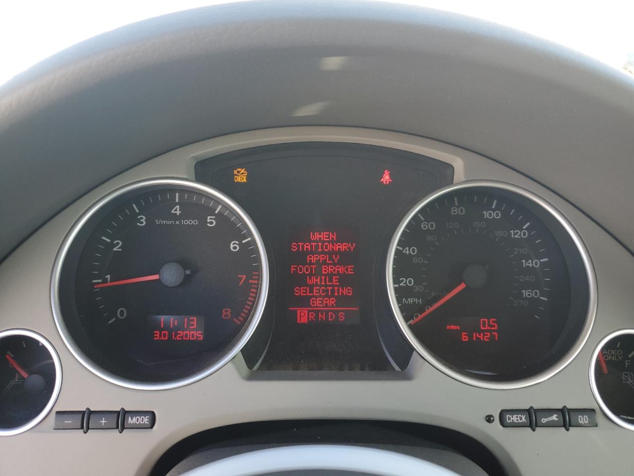 2007 Audi A4 VIN WAUAF48H87K016169 Copart auction photo, mechanical damage thumbnail 9