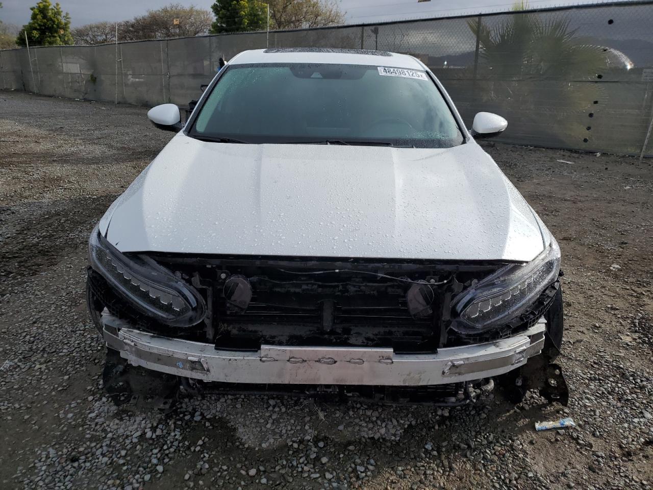 2022 Honda Accord VIN 1HGCV3F92NA039441 Copart auction photo, front end damage thumbnail 5