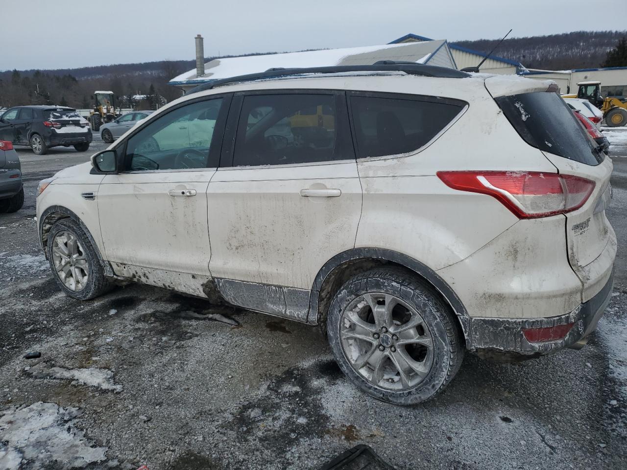 2013 Ford Escape VIN 1FMCU9HX4DUD47087 Copart auction photo, front end / side damage thumbnail 2