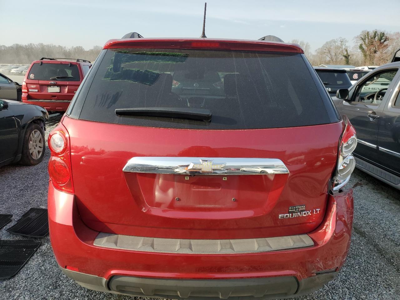 2013 Chevrolet Equinox VIN 2GNALDEK4D6229492 Copart auction photo, rear end damage thumbnail 6