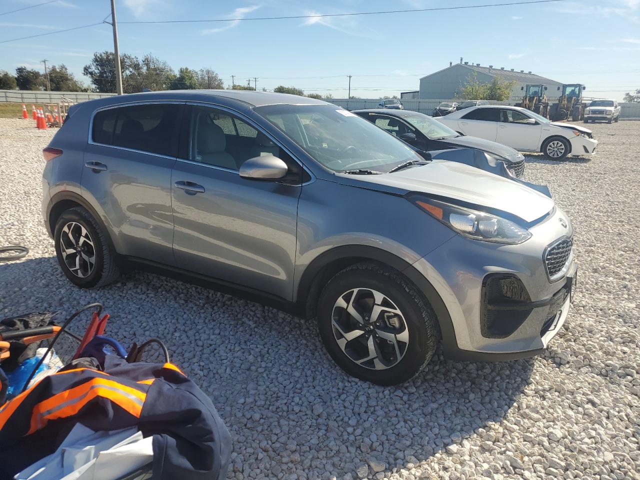 2020 KIA Sportage VIN KNDPM3ACXL7717840 Copart auction photo, front end damage thumbnail 4