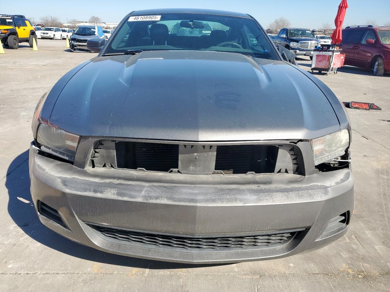 2011 Ford Mustang VIN 1ZVBP8AMXB5131217 Copart auction photo, side / front end damage thumbnail 5