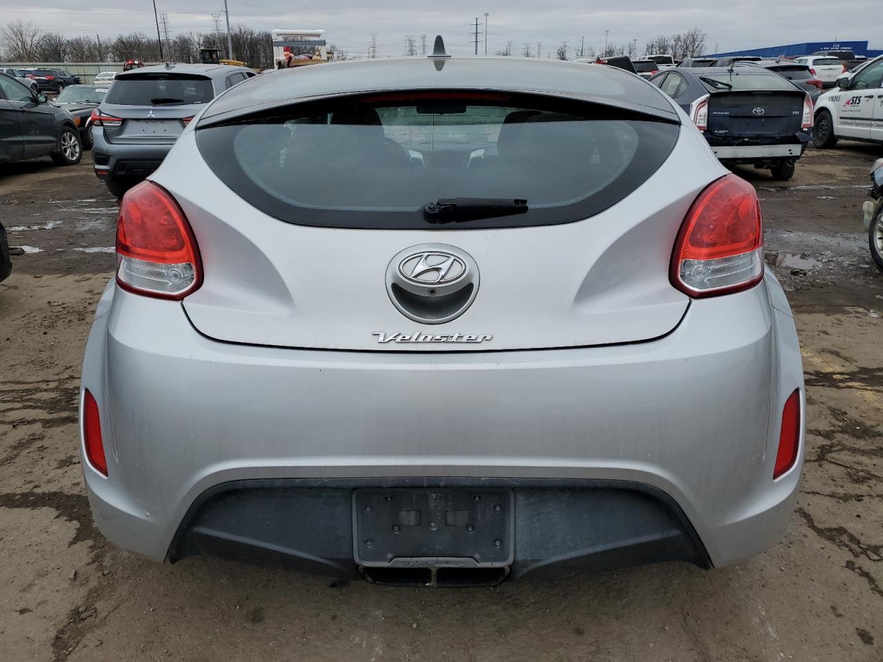 2016 Hyundai Veloster VIN KMHTC6AD4GU279377 Copart auction photo, front end damage thumbnail 6