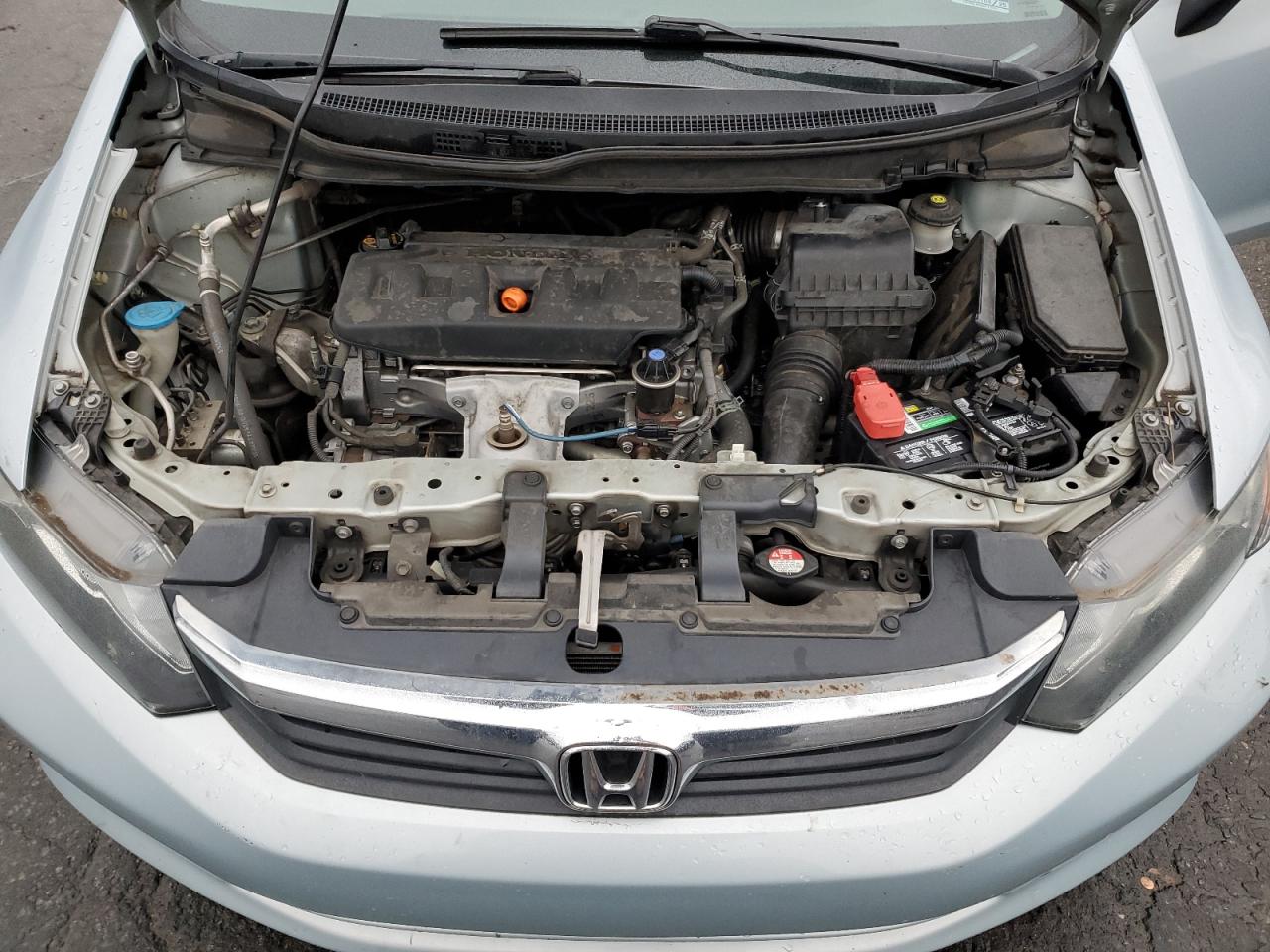 2012 Honda Civic VIN 19XFB2F50CE007027 Copart auction photo, side damage thumbnail 11