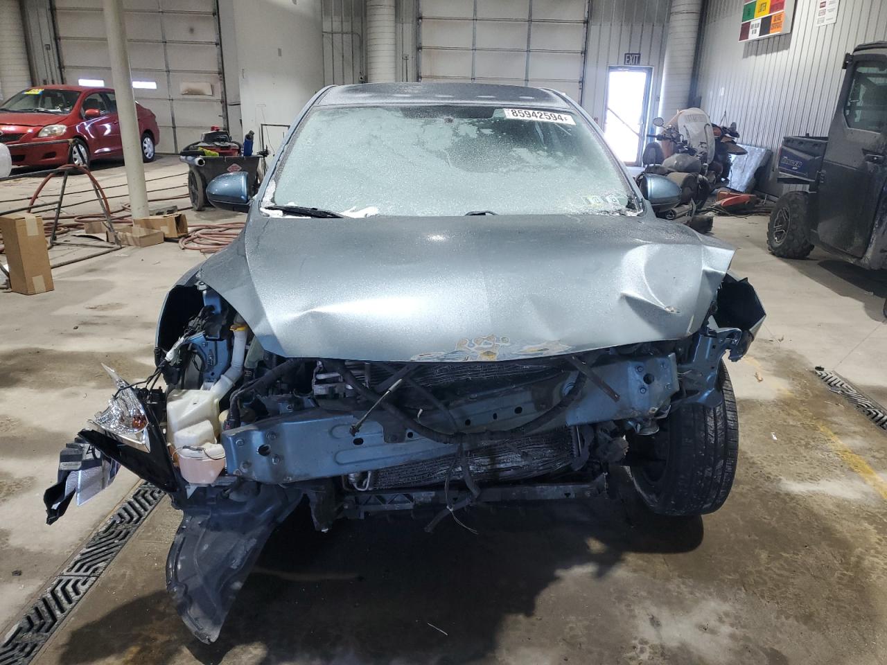 2011 Mazda 3 VIN JM1BL1VG8B1412630 Copart auction photo, front end damage thumbnail 5