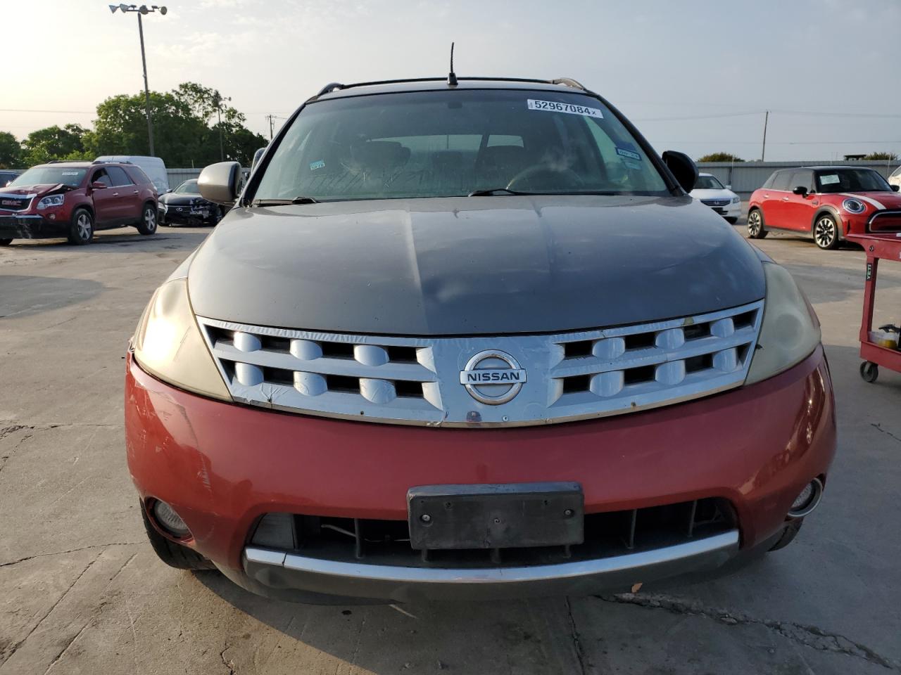 2005 Nissan Murano VIN JN8AZ08W45W413521 Copart auction photo, side damage thumbnail 5