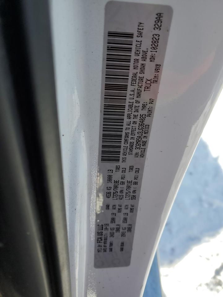 2018 RAM 2500 VIN 3C6MR5AJ3JG364025 Copart auction photo, minor dent/scratches damage thumbnail 12