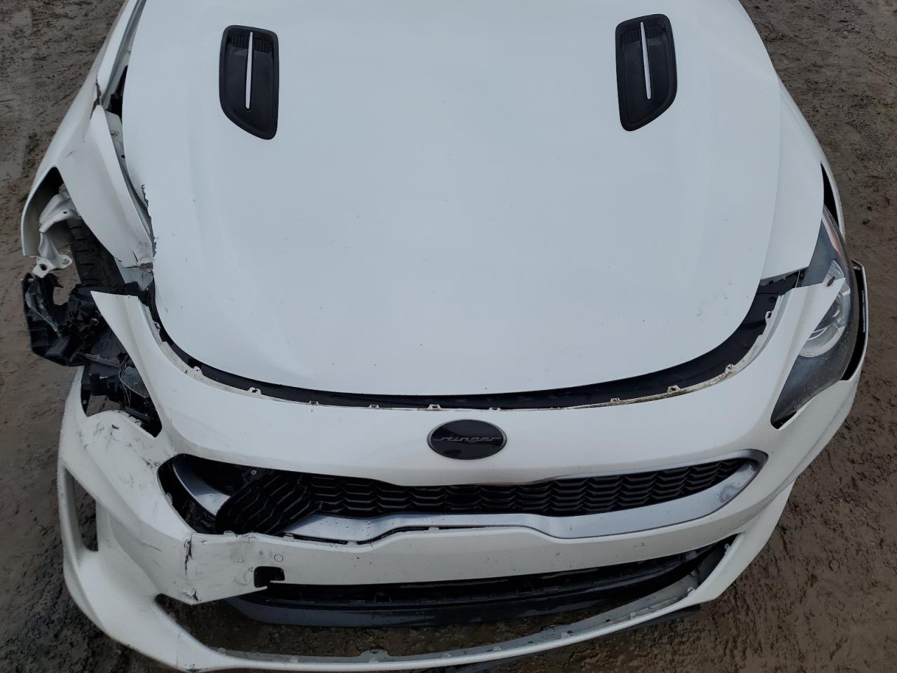 2018 KIA Stinger VIN KNAE15LAXJ6013807 Copart auction photo, front end damage thumbnail 12
