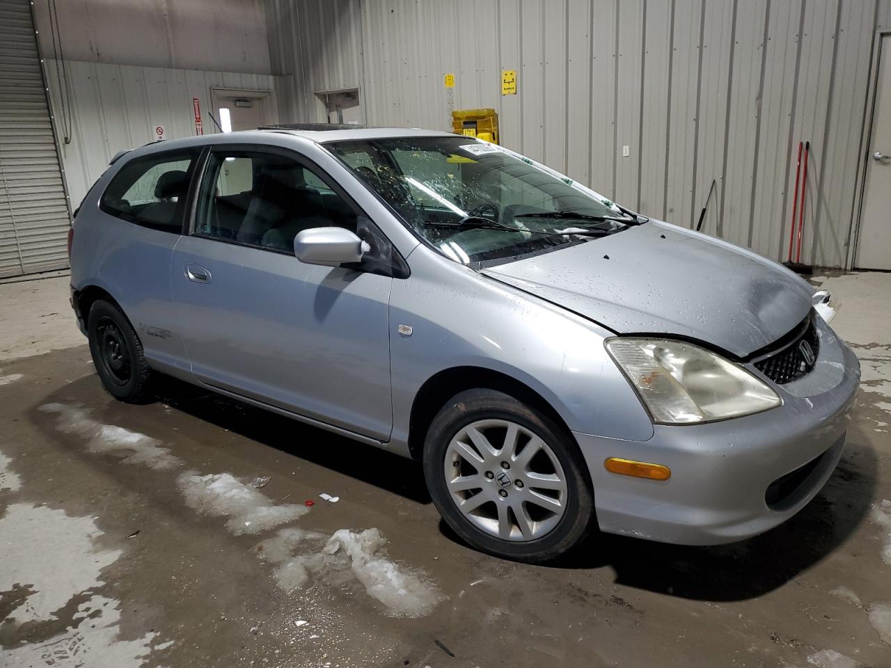 2002 Honda Civic VIN SHHEP33552U305717 Copart auction photo, rear end / front end damage thumbnail 4