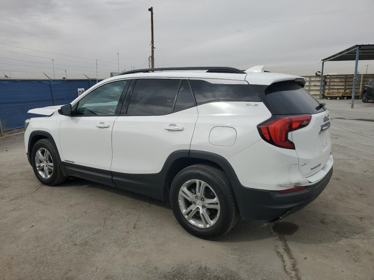 2018 GMC Terrain VIN 3GKALMEV7JL304149 Copart auction photo, front end / rear end damage thumbnail 2