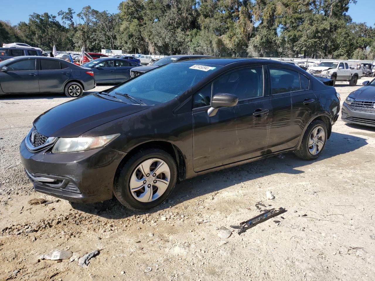 2014 Honda Civic VIN 2HGFB2F50EH506547