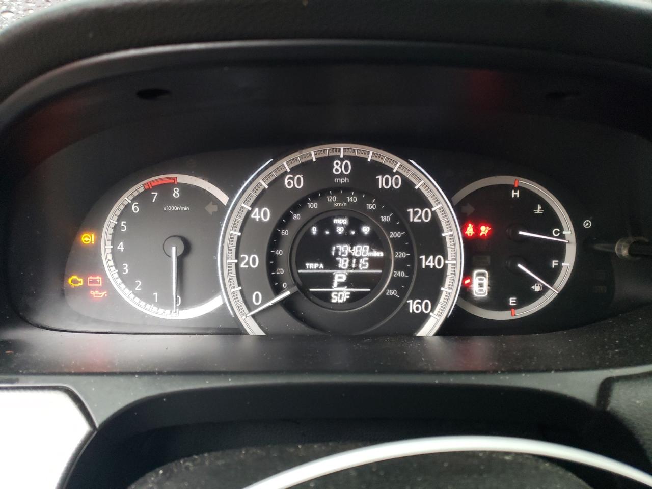 2013 Honda Accord VIN 1HGCR2F37DA021607 Copart auction photo, front end damage thumbnail 9