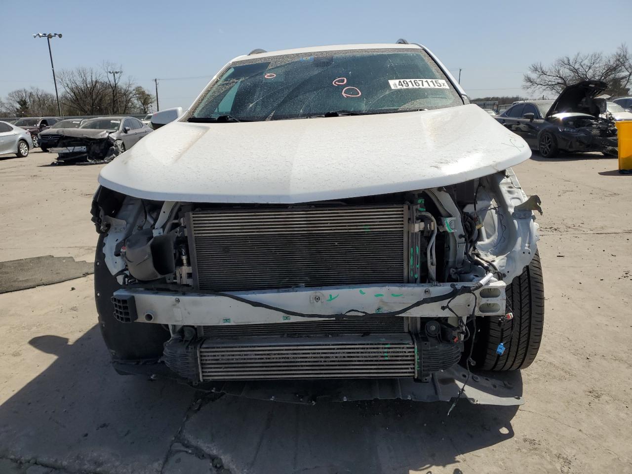 2022 Chevrolet Equinox VIN 3GNAXMEV0NS200363 Copart auction photo, frame damage / hail damage thumbnail 5