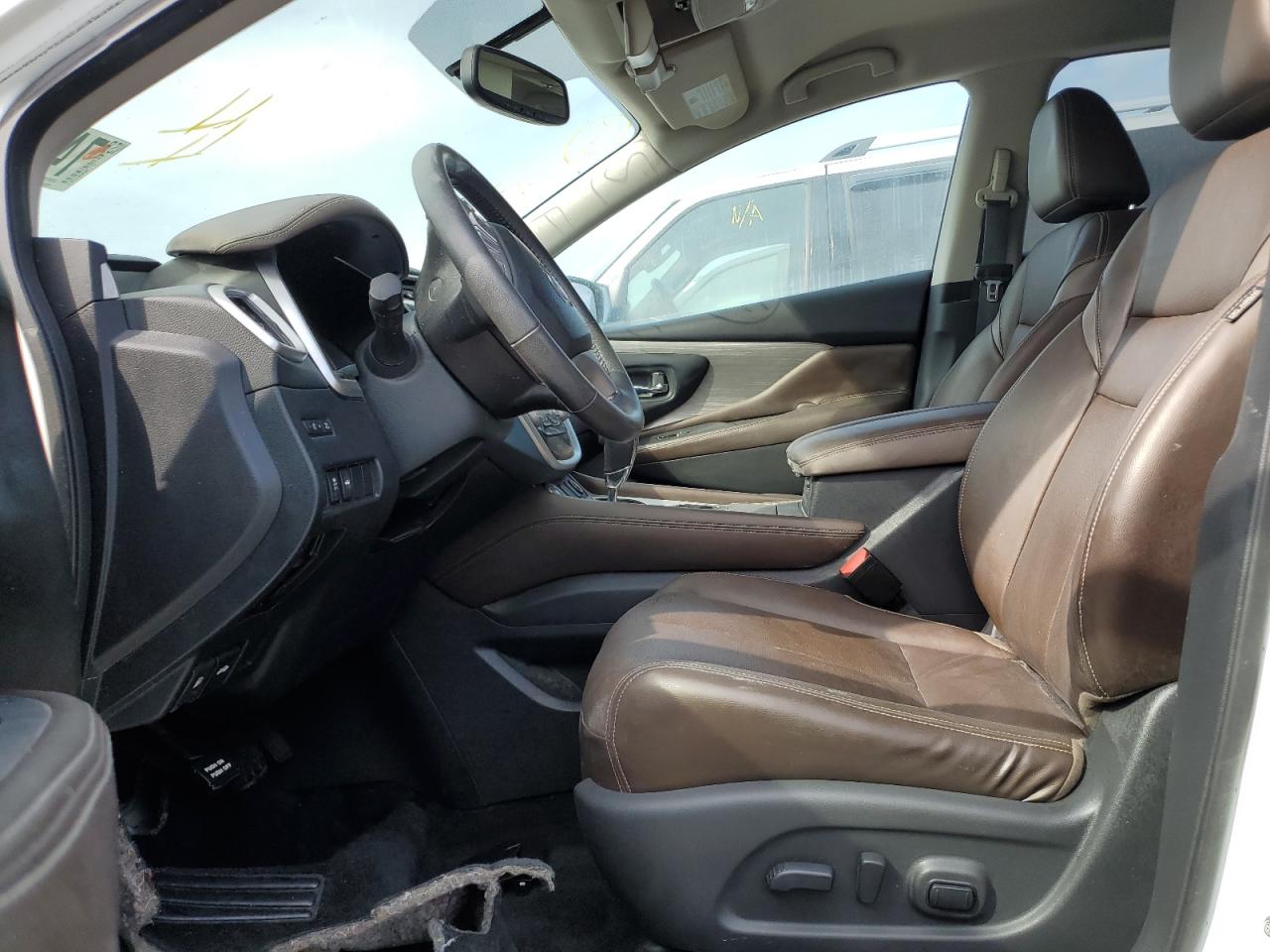 2017 Nissan Murano VIN 5N1AZ2MG3HN107776 Copart auction photo, water/flood damage thumbnail 7