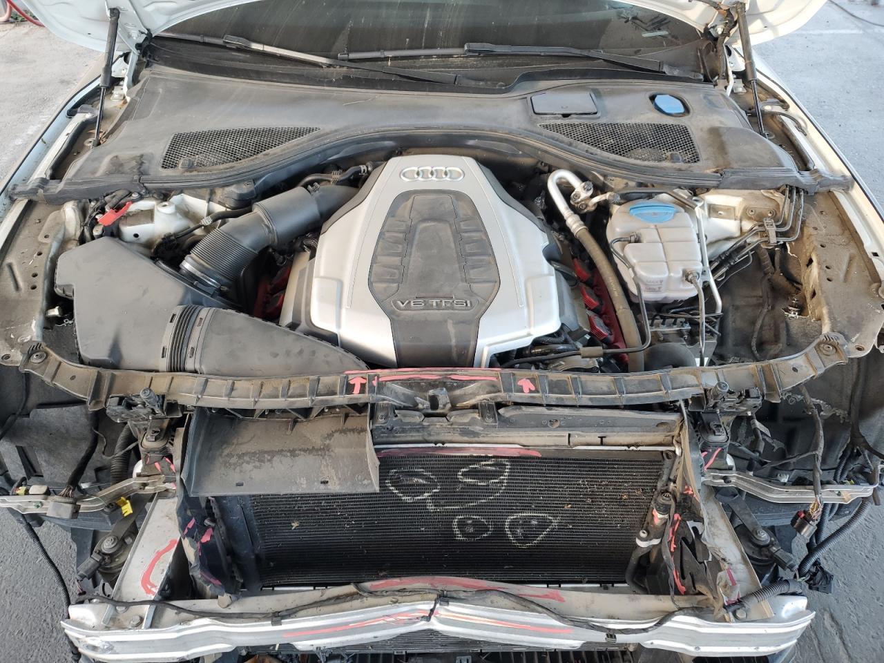 2018 Audi A7 VIN WAUW3AFC3JN100393 Copart auction photo, front end damage thumbnail 11