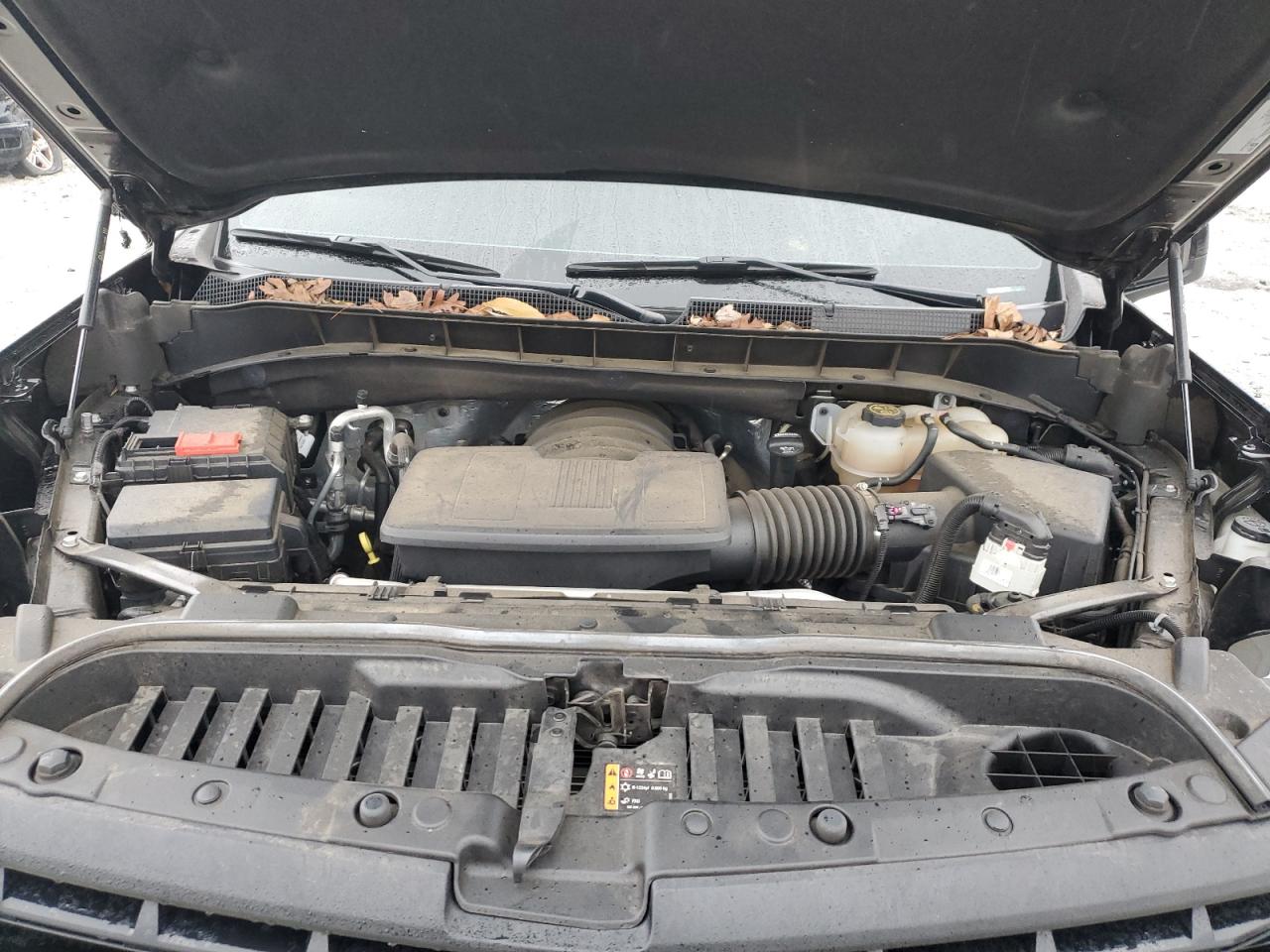 2022 Chevrolet Silverado VIN 3GCUYEED2NG185206 Copart auction photo, front end / undercarriage damage thumbnail 11