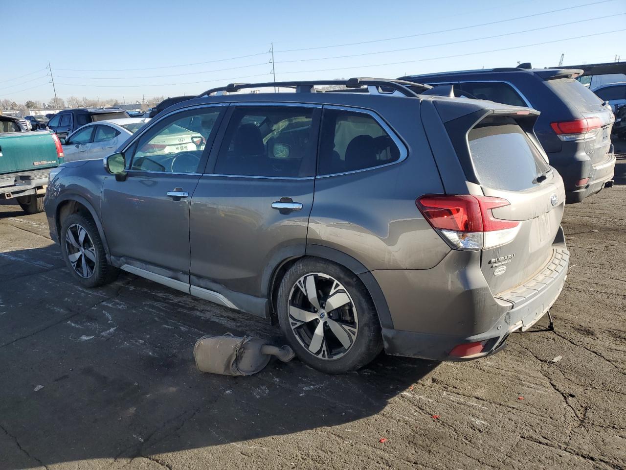2019 Subaru Forester VIN JF2SKAWC0KH579085 Copart auction photo, side damage thumbnail 2