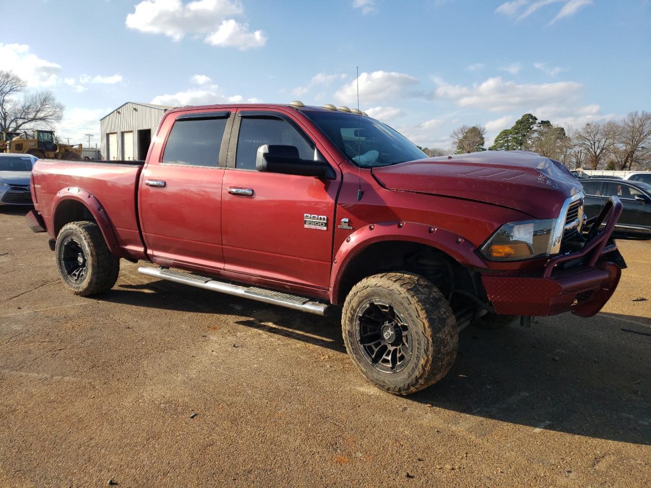 2011 Dodge RAM VIN 3D7UT2CL0BG545680 Copart auction photo, front end damage thumbnail 4