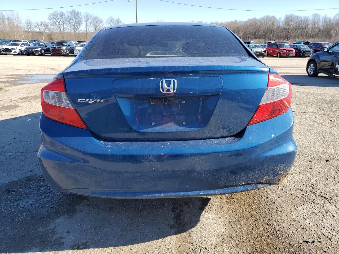 2012 Honda Civic VIN 19XFB2F56CE083223 Copart auction photo, front end damage thumbnail 6