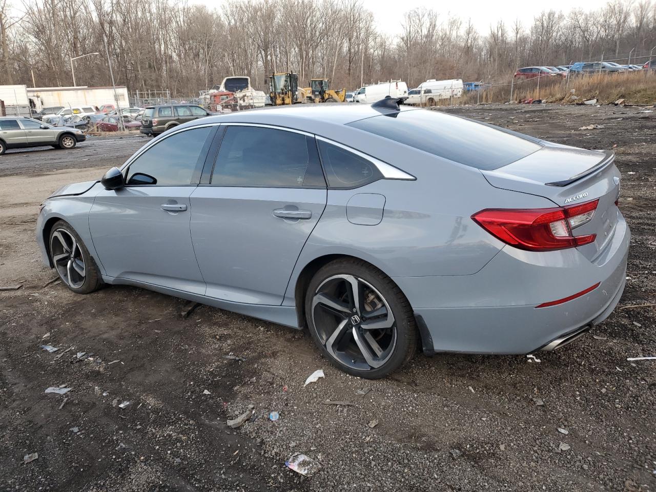 2022 Honda Accord VIN 1HGCV1F35NA005901 Copart auction photo, front end damage thumbnail 2