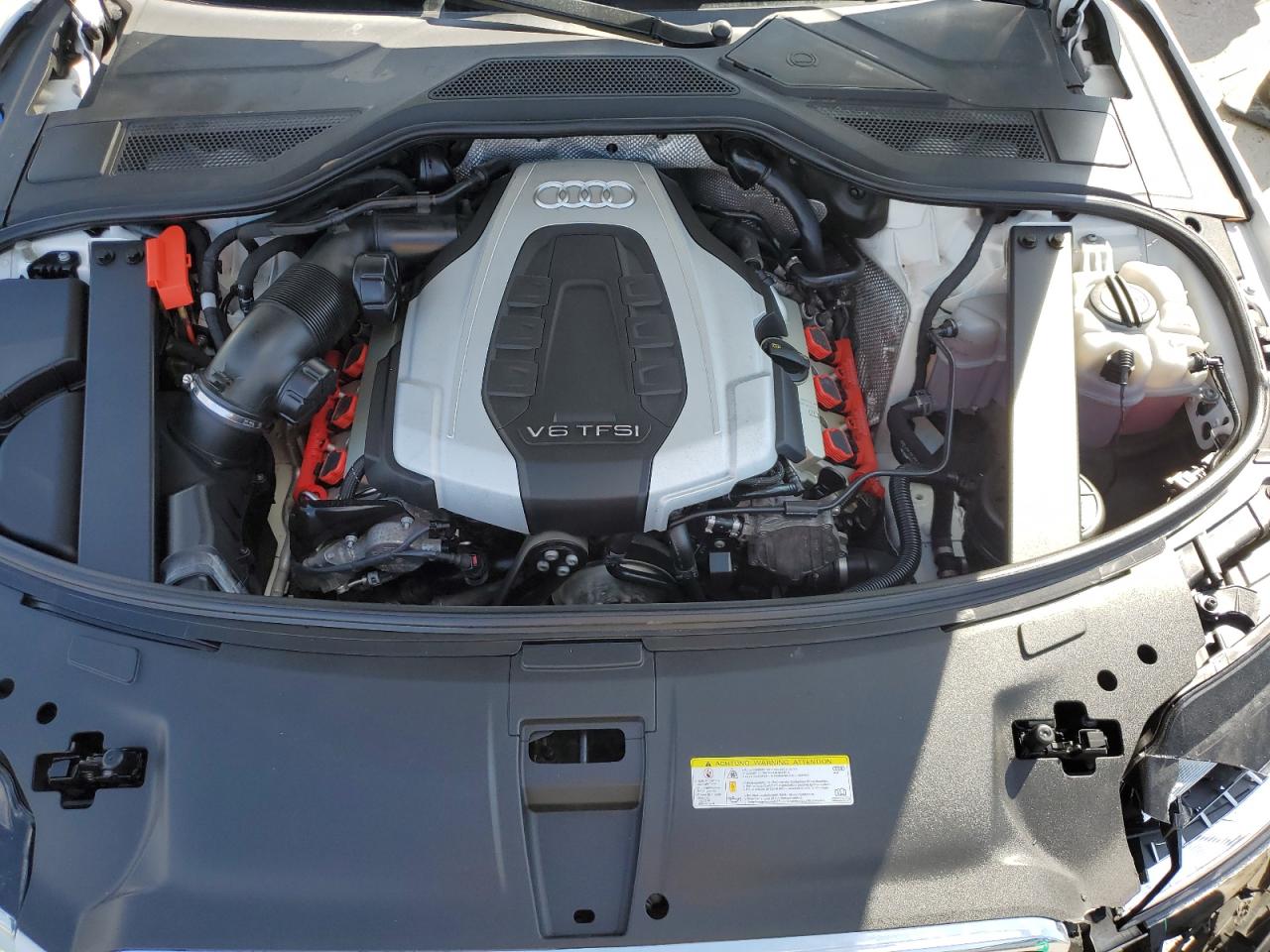 2015 Audi A8 VIN WAU3GAFD7FN032980 Copart auction photo, front end damage thumbnail 11