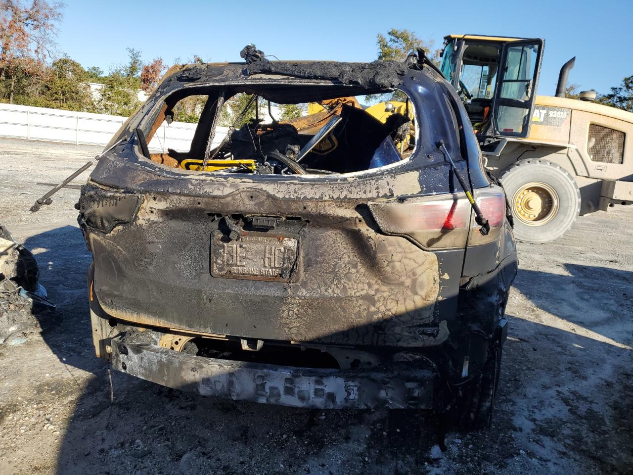 2016 Toyota Highlander VIN 5TDYKRFH1GS157588 Copart auction photo, burn damage thumbnail 6