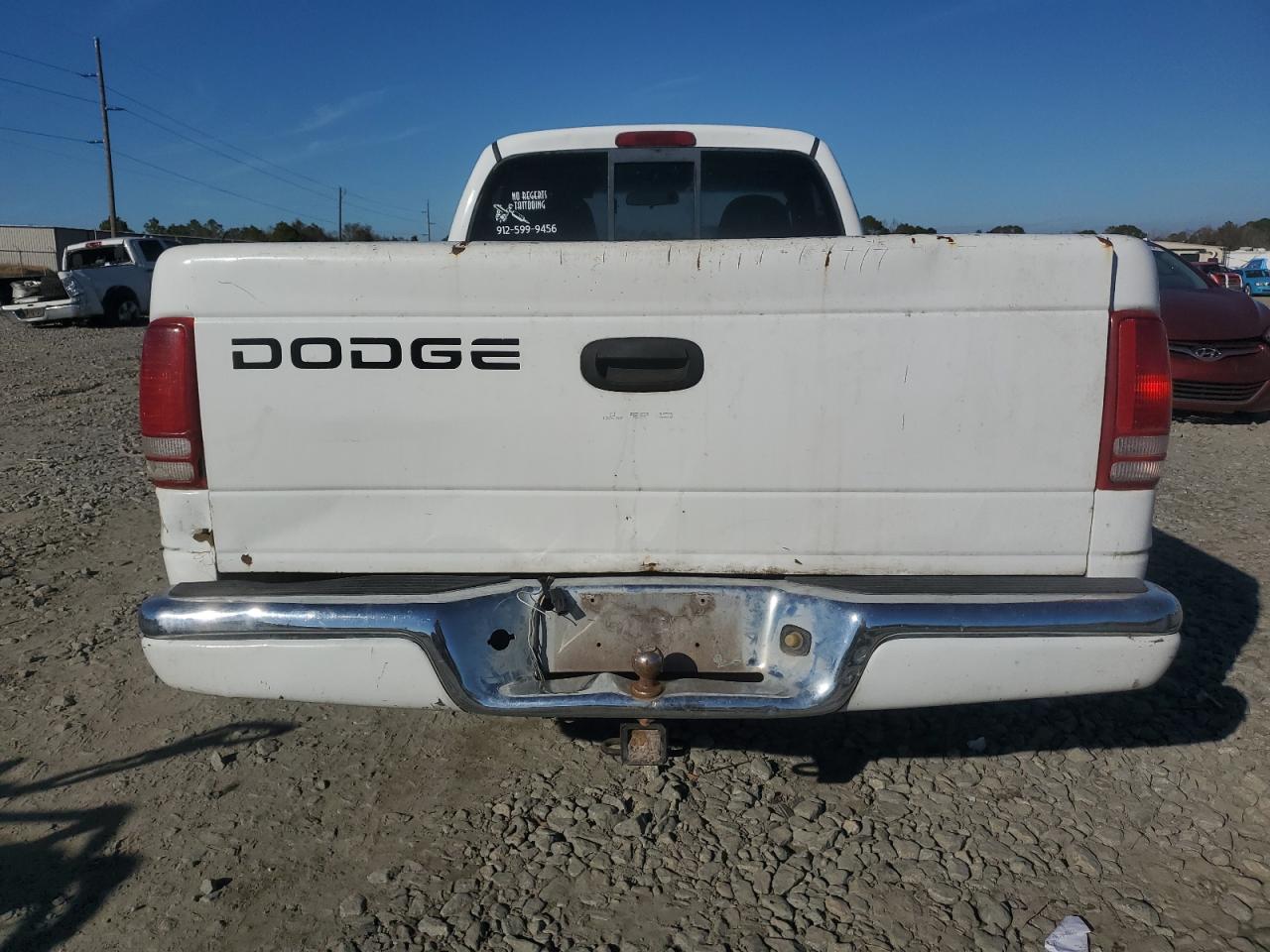 2001 Dodge Dakota VIN 1B7FL26X81S186541 Copart auction photo, all over damage thumbnail 6
