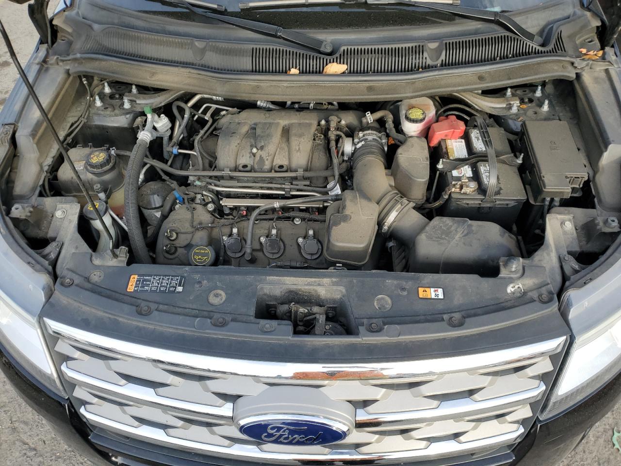 2018 Ford Explorer VIN 1FM5K8D86JGC21573 Copart auction photo, rear end damage thumbnail 12
