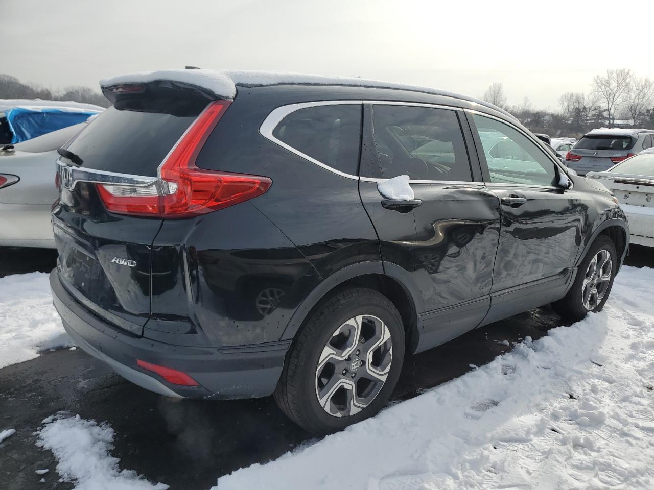 2019 Honda CR-V VIN 7FARW2H82KE044652 Copart auction photo, side damage thumbnail 3