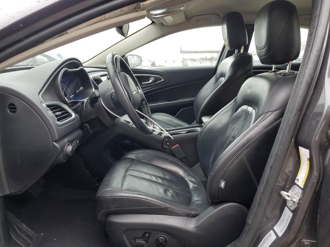 2017 Chrysler 200 VIN 1C3CCCAB8HN506507 Copart auction photo, front end / rear end damage thumbnail 7
