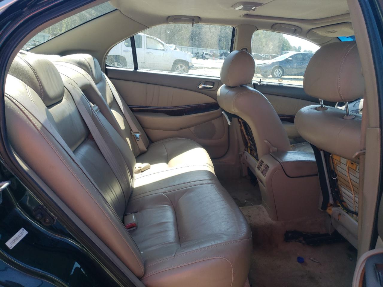 2000 Acura TL VIN 19UUA5665YA010571 Copart auction photo, rear end / front end damage thumbnail 10